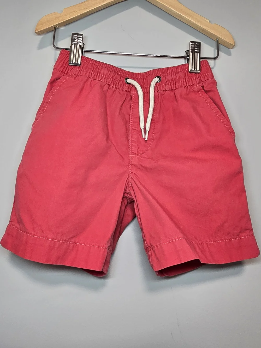 GAP Kids Coral Pink Drawstring Cotton Shorts 3yrs.